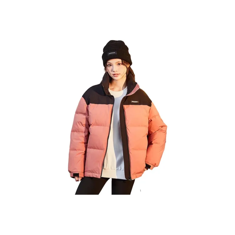 Tonlion Down Jacket Women's Dark Tea Red-0