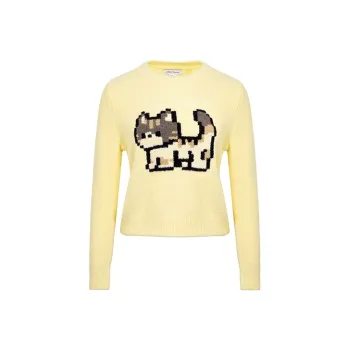 URBAN REVIVO Knitwear Women's Light Yellow