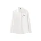 White (Y Pleat Flower Chest Logo)