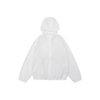 ZNZX Jackets Coats Women's Glow In The Dark White