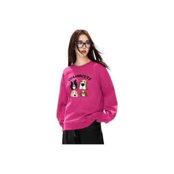 CCAABB Sweatshirts Women's FUX/Dragon Fruit