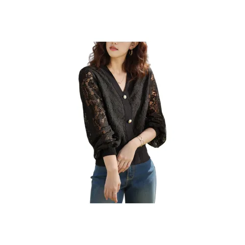 Wbwq Knitwear Women's Black
