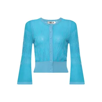 DVF Diane Von Furstenberg FW23 Knitwear Women's Blue