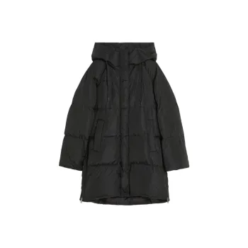WEEKEND MaxMara High Neck Drawstring Coat