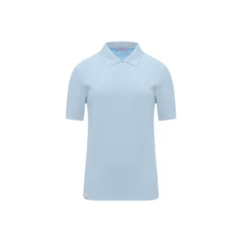 LI NING 1990 x CLOVE Polo Shirt Women's Glacier Blue