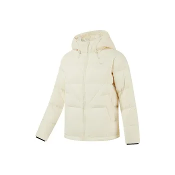 QIAODAN Down Jacket Women's Cream White