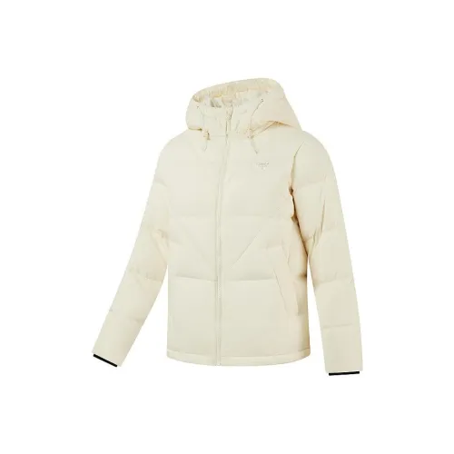 QIAODAN Down Jacket Women's Cream White