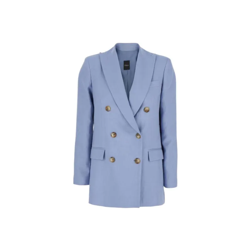 BE PLAIN Jackets & Coats Women's Blue-0