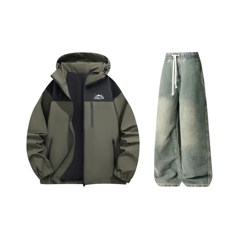 A.X.S.K Casual Sportswear Unisex Black-28