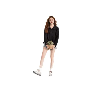 FAWENXIANGZI T Shirts Women's Black
