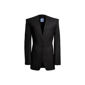 H&M Oversized Wool Blazer Black