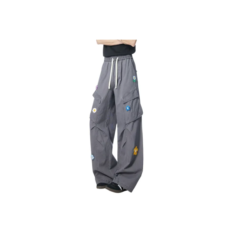 PUNCTILIOUS Casual Pants Unisex-13
