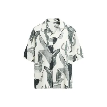 ZARA Shirts Men Black/White