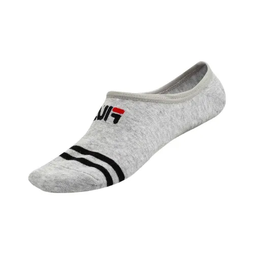 FILA FUSION No Show Socks Men's 1 Pack Gray