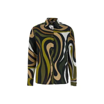 EMILIO PUCCI Marble print Shirt