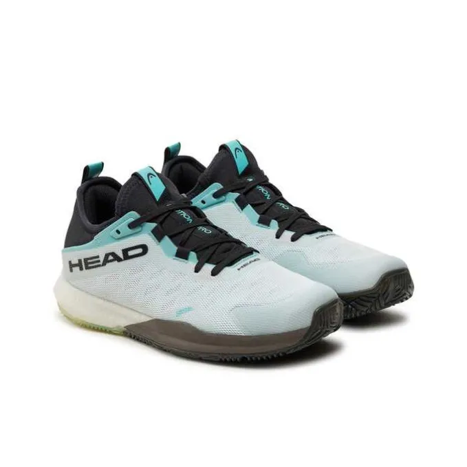 HEAD MOTION PRO PADEL Breathable Low Top Tennis Shoes Men's White Black-2