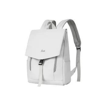 L&M Abrasion Resistant Fabric Backpack Unisex White