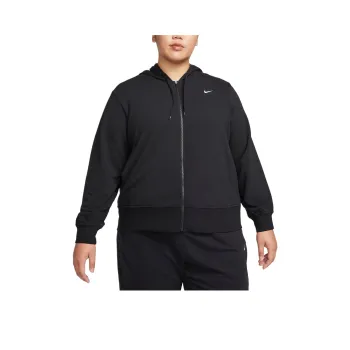 Nike Dri-FIT One Women's Full-Zip French Terry Hoodie Plus Size