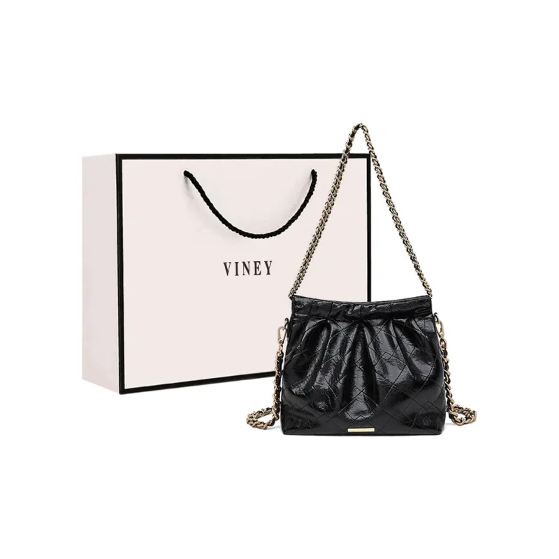 VINEY Cow Leather Shoulder Bag Crossbody Bag Regular Women's Ecru-6