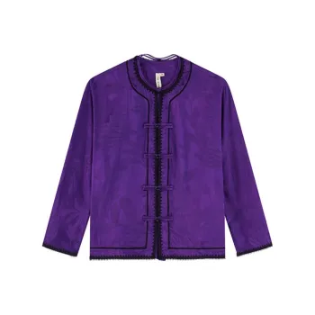 Ginger Jackets Coats Women's Dark Reddish Purple