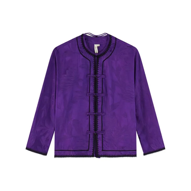 Ginger Jackets Coats Women's Dark Reddish Purple-0