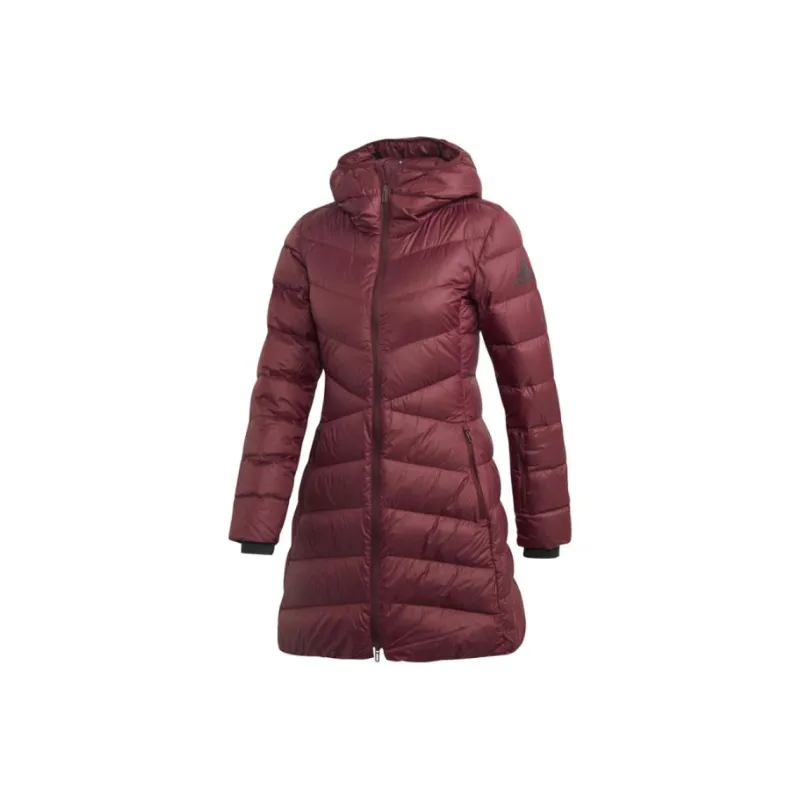 Adidas Down Jacket Women's Burgundy-0