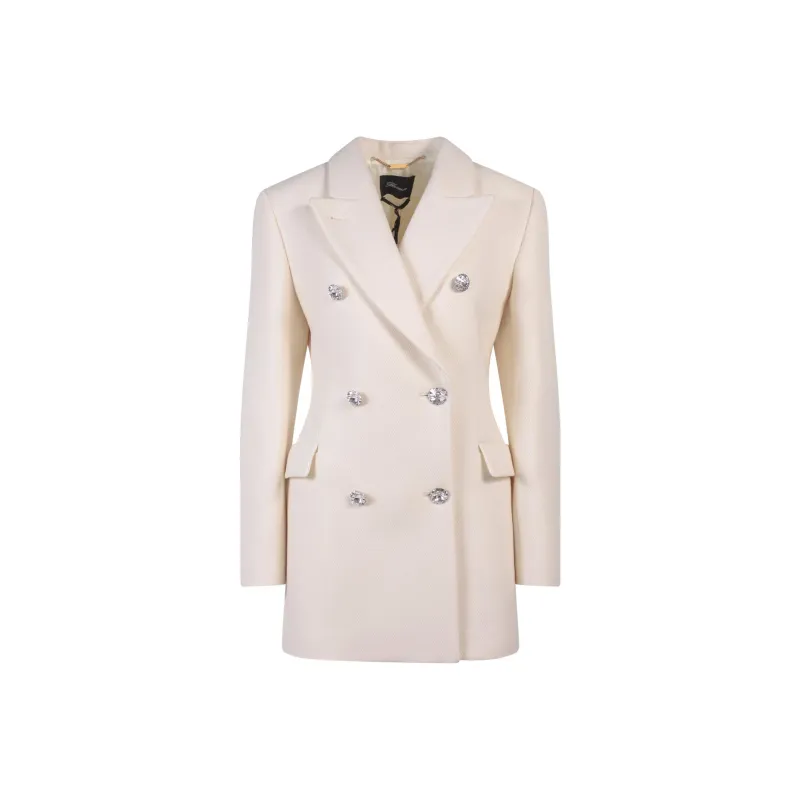 Blumarine Double-breasted Blazer-0