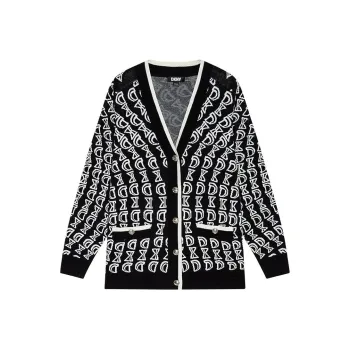 DKNY Knitwear Women's Black & Multicolor
