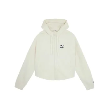 PUMA CLASSICSKnit JACKET DK W Sweatshirt Women's White
