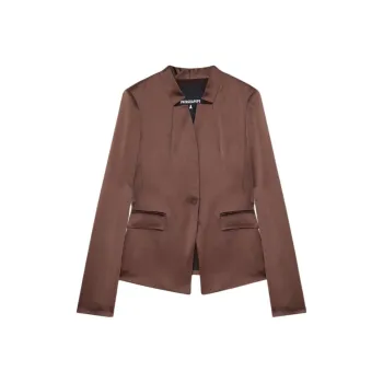 Patrizia Pepe Satin Jacket