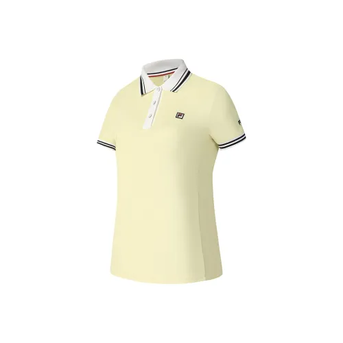 FILA Polo Shirt Women's Glow Green Jade