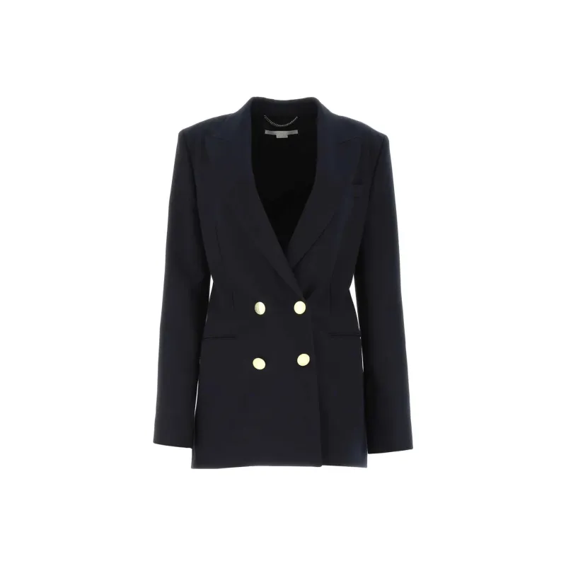 Stella McCartney V-Neck Double-Breatsed Blazer-0