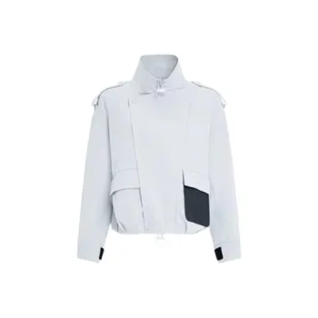 IDPAN Jackets & Coats Women's Light Gray