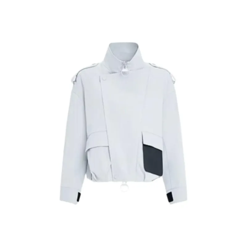 IDPAN Jackets & Coats Women's Light Gray-0