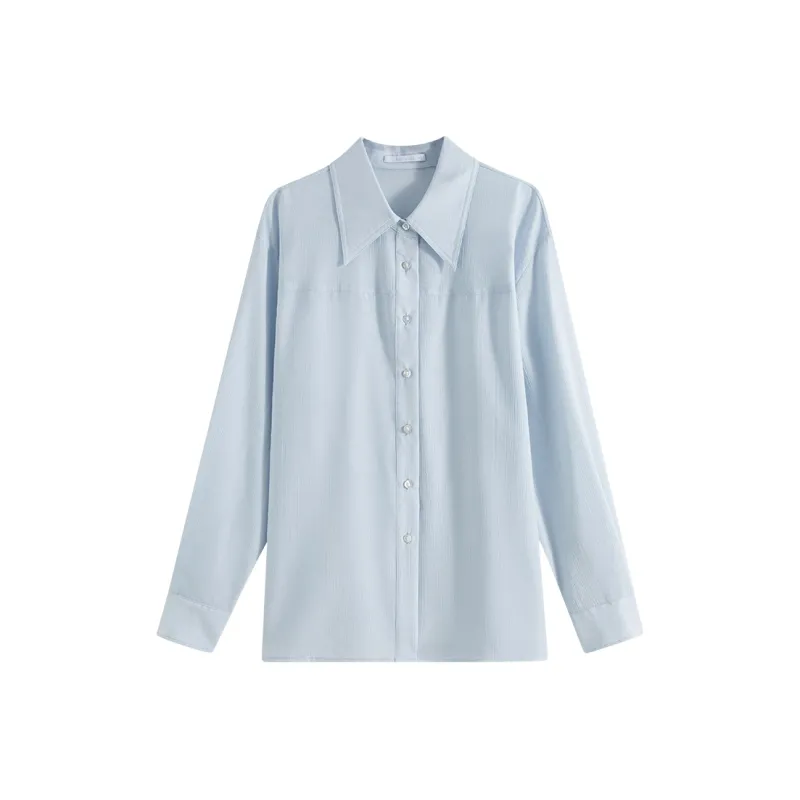 FANSILANEN Shirt Women's Sky Blue-0