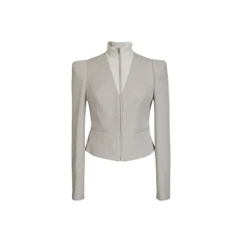 SIQIZ Business Suits Women's White