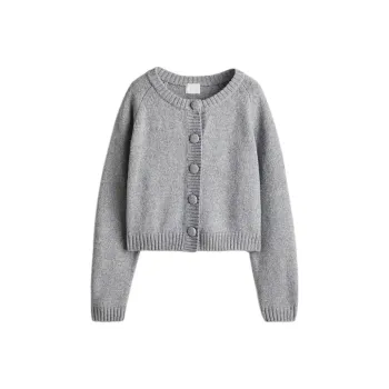 H&M Knitwear Women's Mixed Light Gray