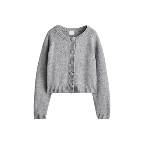 H&M Knitwear Women's Mixed Light Gray
