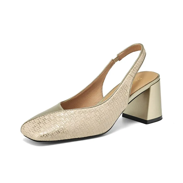 DAPHNE Chunky Heel High Heels Women's-1
