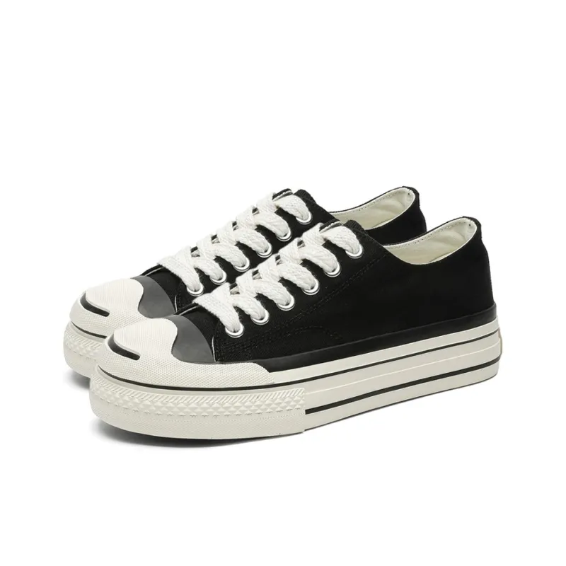 OUGLEMEN Slip Resistant, Abrasion Resistant, And Balanced Canvas Shoes Men's Box-3