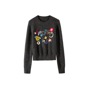 BANANA CICI Knitwear Women's Dark Gray Victory Heather Knitwear