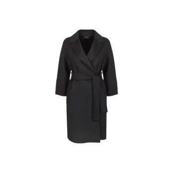 MaxMara Tied Waist Long Sleeved Coat