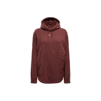 Nike One Women's Oversized Therma FIT Pullover Fleece Hoodie