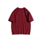 [100% cotton]Burgundy (B Blue Heart Mood Chest Logo)