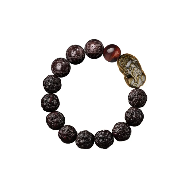 SGE Red Sandalwood Bracelets Unisex-5
