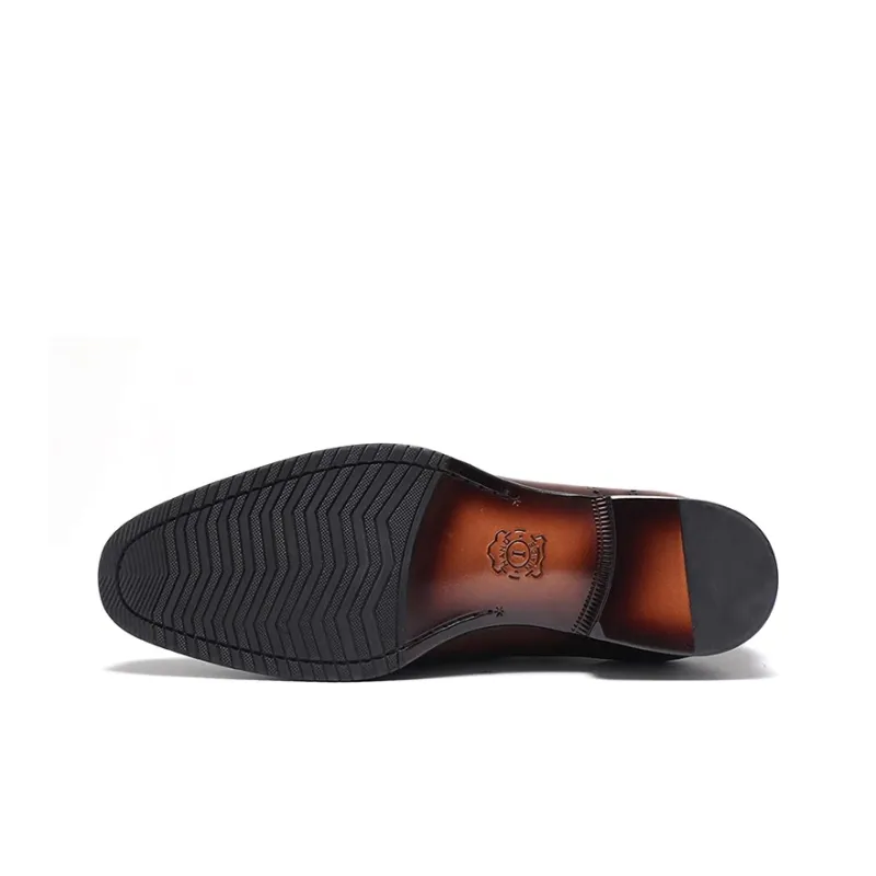 Bansley Dress Shoes Men Low Top-8