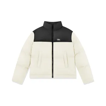 QIAODAN Dry Down Jacket Women's Cream White/Black