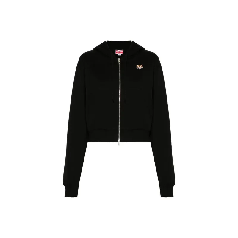 KENZO Lucky Tiger Zip Up Hoodie-0