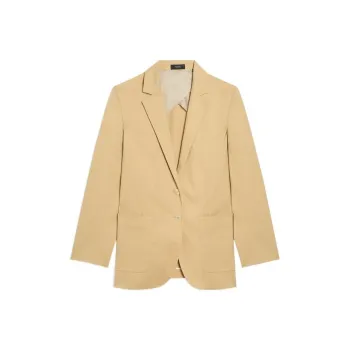 THEORY Business Suits Women's Beige Yellow