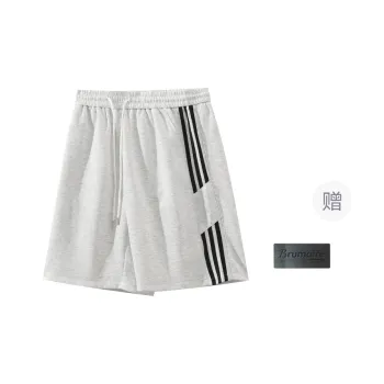 BRUMAIRE Casual Shorts Unisex White Gray Black